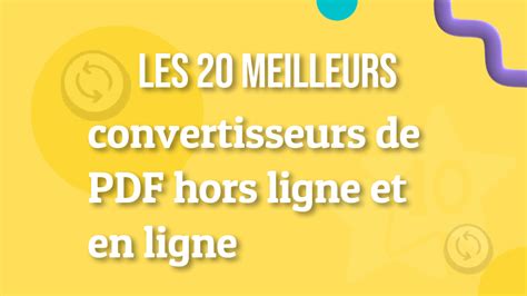 Les 20 Meilleurs Convertisseurs De PDF UPDF