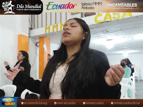 Servicio Especial del Día Mundial de las Misiones de la Iglesia MMM Ambato