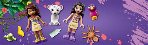 LEGO Friends Tiger Hot Air Balloon Jungle Rescue 41423