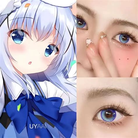 Uyaai Pcs Pair Color Contact Lenses For Eyes Annual Colored Lenses