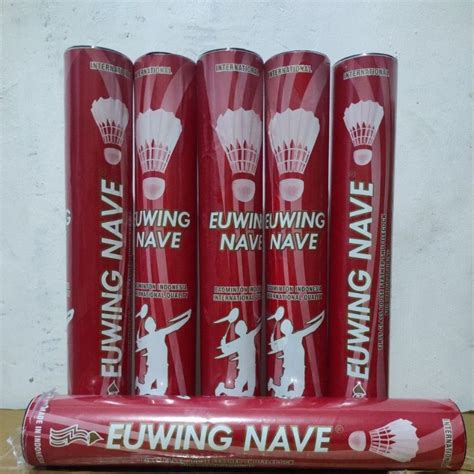 Jual SHUTTLECOCK EUWING NAVE MERAH RED Euwing Nave Merah Bola