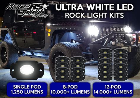 Race Sport Lighting Introduces Ultra Series Hyper White LED Rock Light