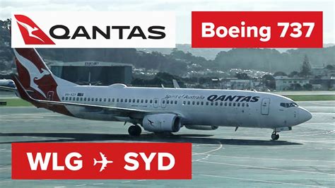 Flight Review Qantas Airways Wellington Wlg To Sydney Syd