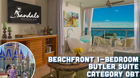 Beachfront One Bedroom Butler Suite With Tranquility Soaking Tub Tour