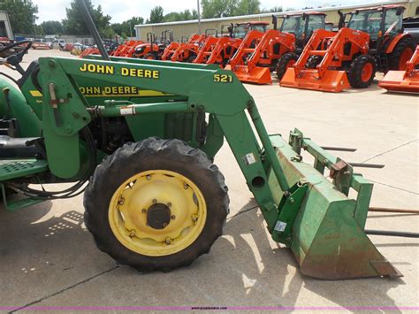 John Deere Mfwd Tractor In Shawnee Ok Item L Sold Purple Wave