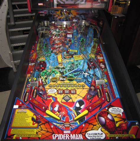 Marvels Spider Man Home Edition Pinball Machine Fun