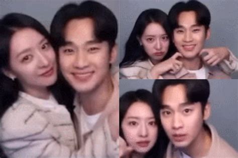 대박 스타 커플 김수현♥️김지원 초밀착 스킨십 인생네컷 영상 유출