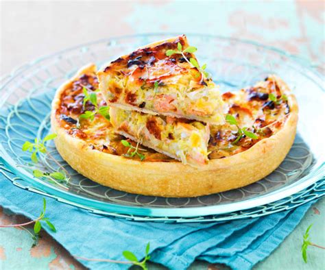 Quiche Au Poireau Et Saumon Fum Sans Uf Cookidoo La Plateforme