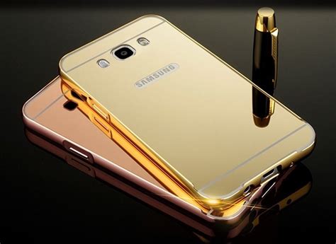 Capa Capinha Espelhada Celular Samsung Galaxy J Metal R