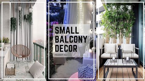 Small Balcony Decor Tips Top 9 Decorating Ideas Youtube