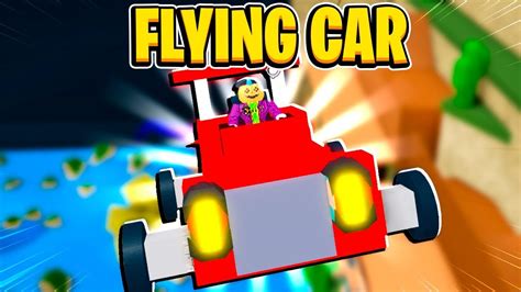 How To Build A Flying Car In Build A Boat For Treasure Roblox Youtube