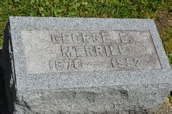 Rev George Edwin Merrill M Morial Find A Grave