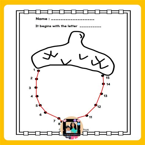 Fall Connect The Dots Dot To Dot Worksheets Made By Teachers