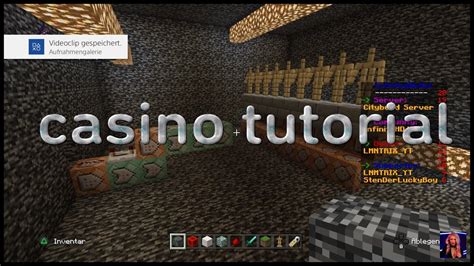 Minecraft Casino Bauen Tutorial