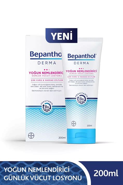 Bepanthol Derma Yo Un Nemlendirici G Nl K V Cut Losyonu Ml