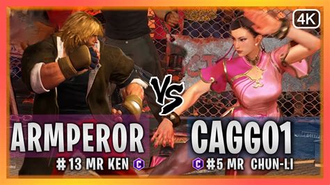 SF6 Ken Armperor Vs Chun Li CAGGO1 Street Fighter 68 29 23 YouTube