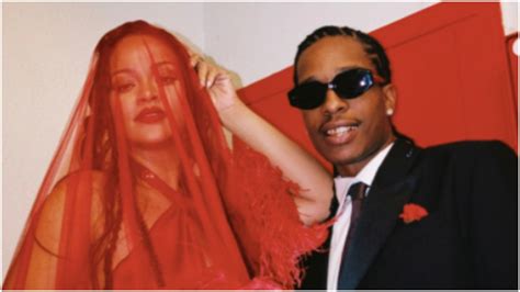 Is This Their Way Of Saying They Got Married A Ap Rocky Proposes To Rihanna In ‘d M B Music