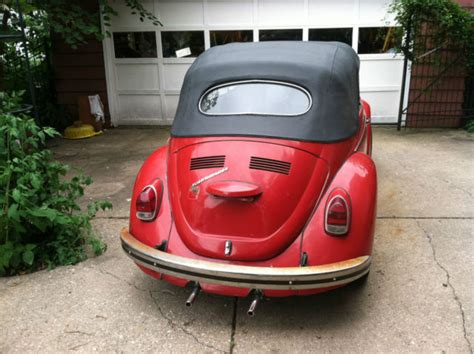 1968 Vw Beetle Convertible For Sale In Peoria Illinois United States For Sale Photos