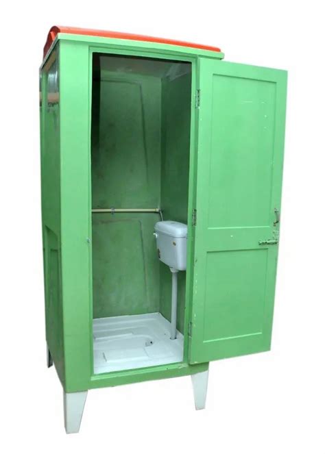 Rectangular Green Color Frp Mobile Toilet At Rs 15000 In Faridabad ID