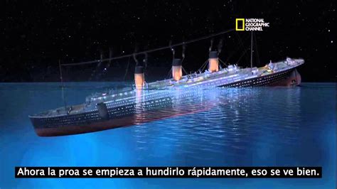 Cómo Se Hundió El Titanic Youtube