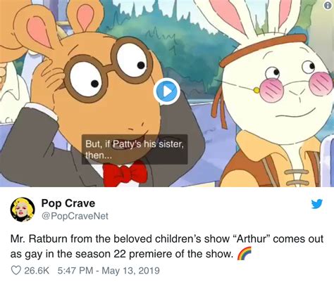 Arthur S Mr Ratburn Marries A Man In Show S 22nd Season Premiere