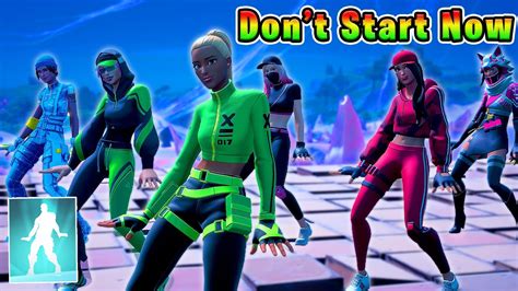 Dua Lipa Dont Start Now Fortnite Youtube