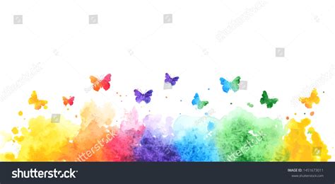 1,967 Pink Butterfly Wallpaper Rainbow Images, Stock Photos & Vectors | Shutterstock