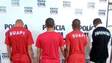 Pol Cia Civil Apresenta Quatro Suspeitos De Homic Dios Em Juiz De Fora