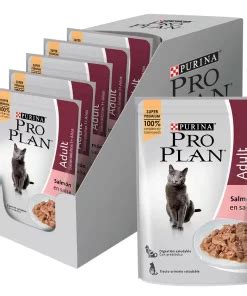 Pro Plan Pouch Gato Adulto Salmón Salsa 85g VLM