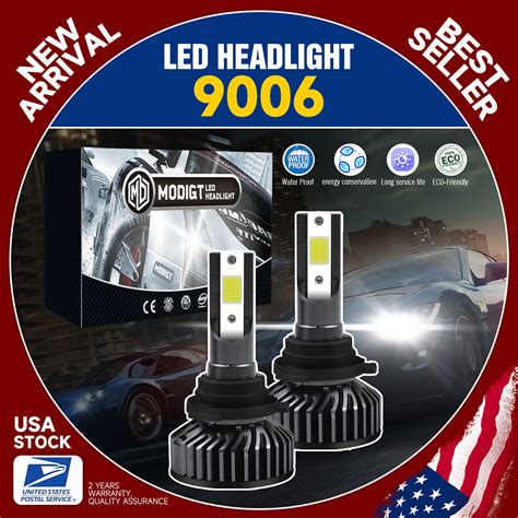 Set Of Modigt Hb Led Headlight Bulbs Kit Fit For Nissan Armada