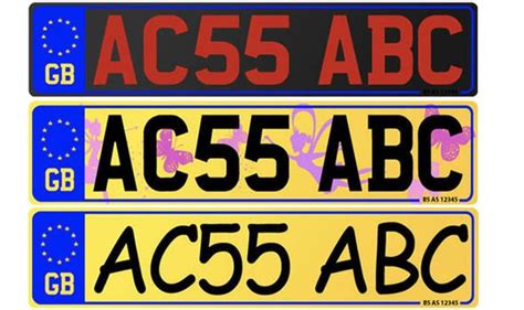 DVLA Number plate rules - How to display a registration and avoid a ...