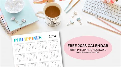 Free 2023 Philippines Calendars With Holidays