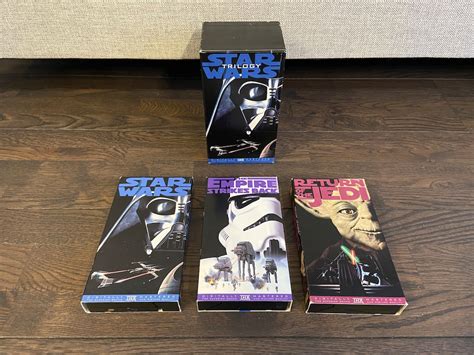 Star Wars Trilogy VHS Box Set 1995 Etsy