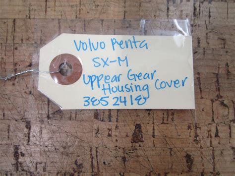 OEM 0780 Volvo Penta SX M Upper Gear Housing Cover 3852418 EBay