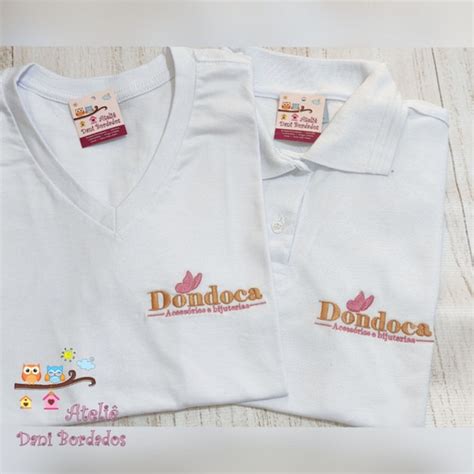 Kit Uniformes Bordados Elo Produtos Especiais