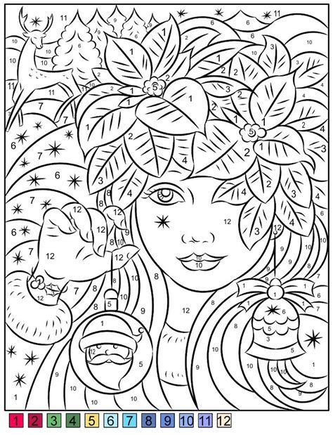 Pin by Eva C Leal on Colorear por números Free coloring pages