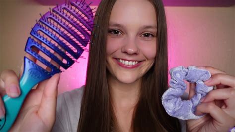 Asmr Hair Brushing Roleplay Brushing Your Hair Personal Attention