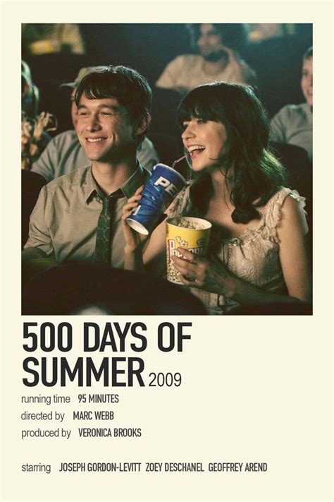 500 days of summer minimalist poster | Movie posters minimalist, 500 ...