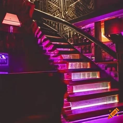 Stairs In A Nightclub On Craiyon