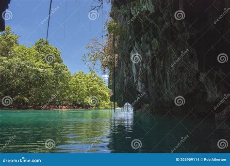 Near the Entrance To the Underground River in Palawan Stock Photo ...