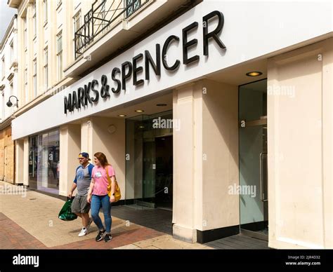 Marks And Spencer Department Store In Town Centre Ipswich Suffolk