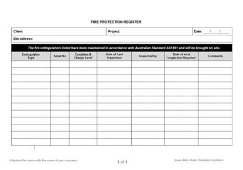 Harness Inspection Record Template Full Body Harness Inspection