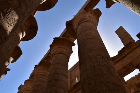 Temple Of Karnak Hypostyle Hall Of Seti I And Rameses II Flickr