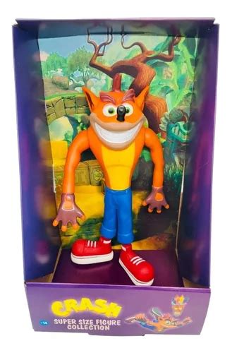 Boneco Grande Crash Bandicoot Collection Action Figure Vinil Mercadolivre