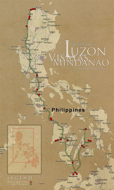 Luzon Visayas Mindanao Day Trip Itinerary Lakad Pilipinas