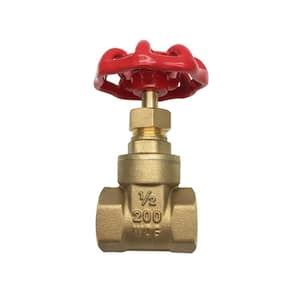 Everbilt In Brass C X C Compact Pattern Gate Valve Eb The