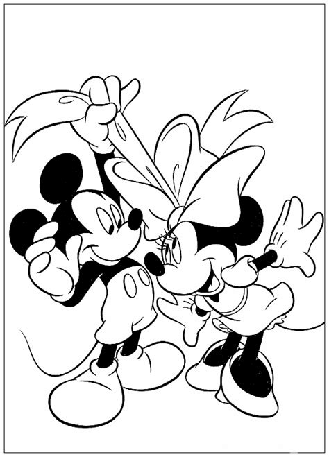 Dibujos De Minnie Mouse Para Colorear Dibujos Para Colorear