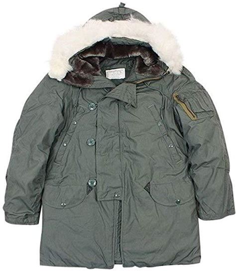 Genuine Us Airforce Grey Cold Weather N3b Parka