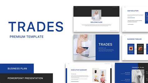 Trading Business Plan Powerpoint Template