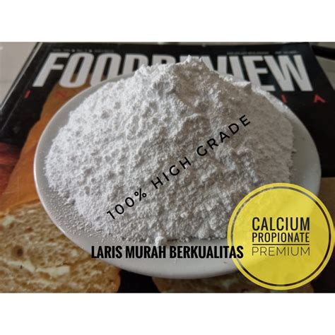 Jual KALSIUM CALCIUM PROPIONATE 1000 GRAM MURAH PENGAWET ROTI ANTI